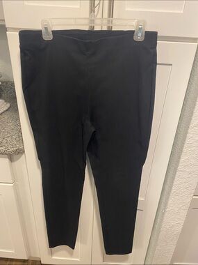 Michael Kors Black Slim Stretch Ponte Pants